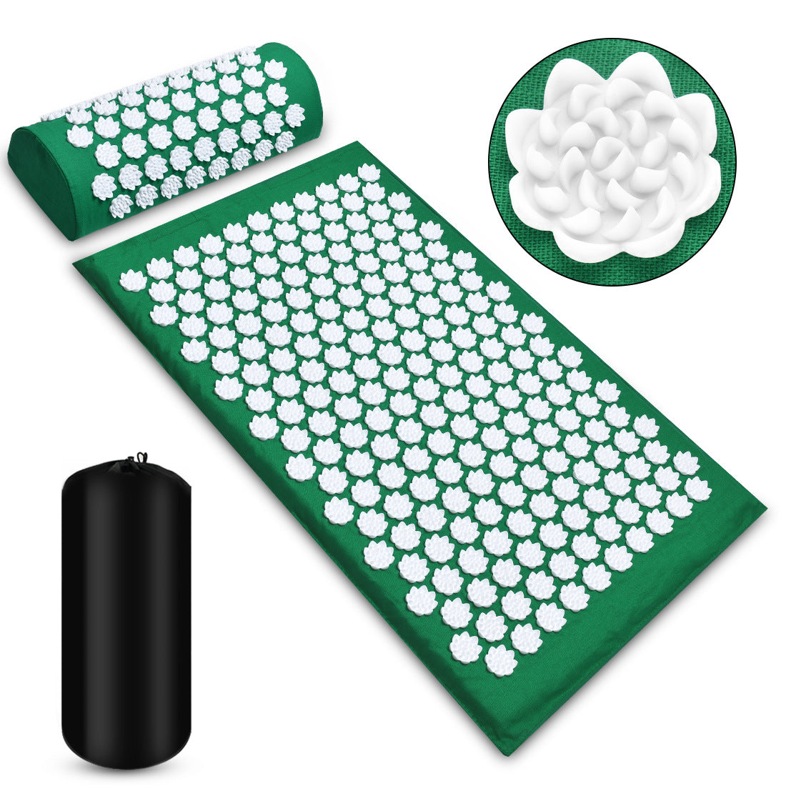 Acupressure Massage Mat Set