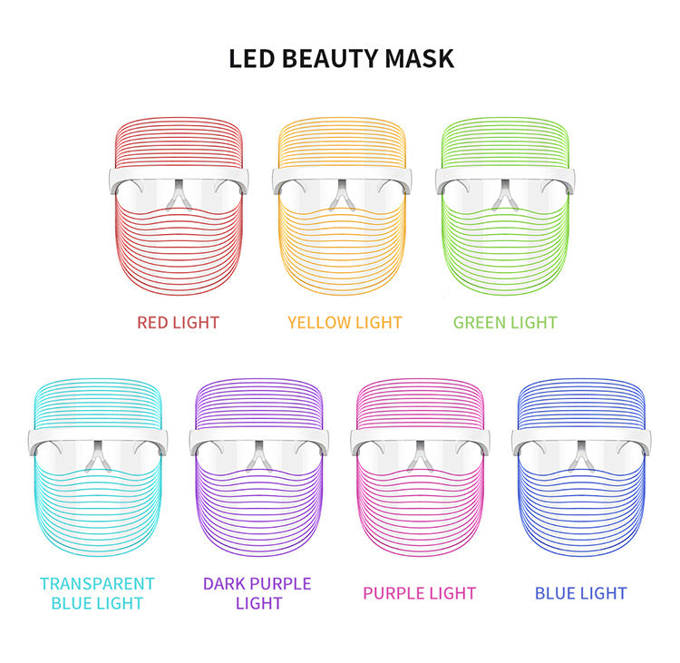 7-Color LED Light Therapy Mask