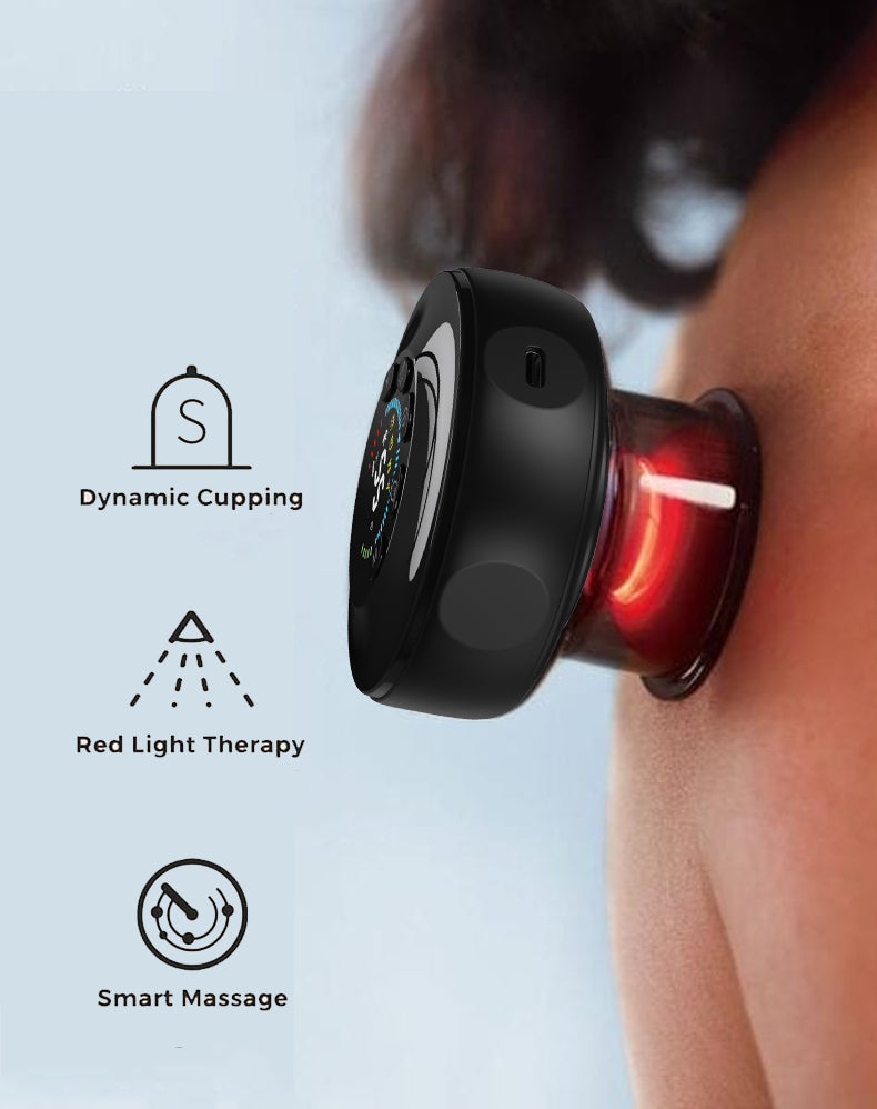 Red Light Electric Cupping Massager