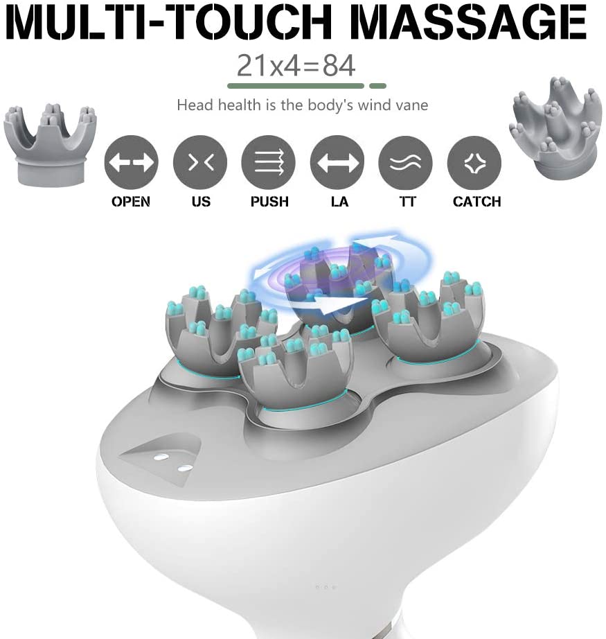 Electric Waterproof Scalp Massager