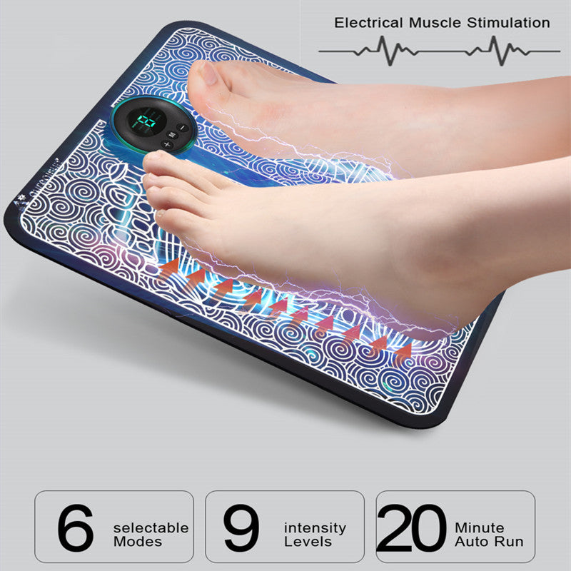 EMS Foot Circulation Massager Mat